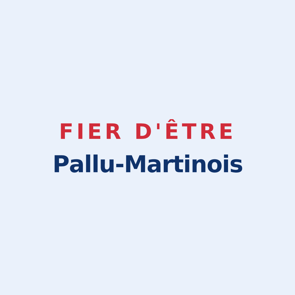Sticker « Fier d'être Pallu-Martinois » — design pour Saint-Martin-la-Pallu