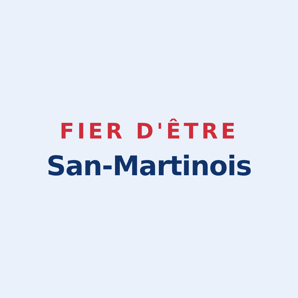 Sticker « Fier d'être San-Martinois » — design pour Saint-Martin-sous-Vigouroux