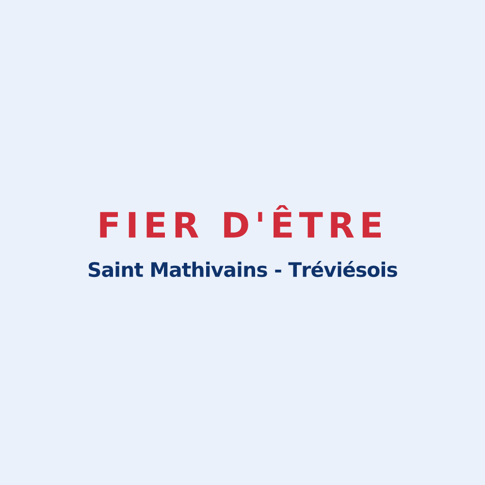 Sticker « Fier d'être Saint Mathivains - Tréviésois » — design pour Saint-Mathieu-de-Tréviers