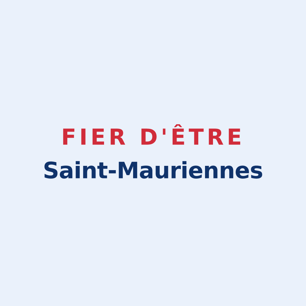 Sticker « Fier d'être Saint-Mauriennes » — design pour Saint-Maur