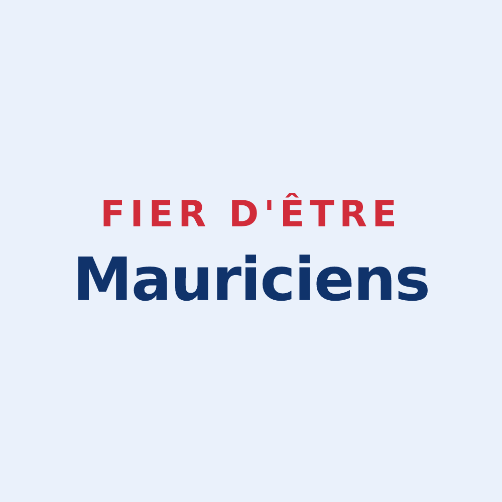 Sticker « Fier d'être Mauriciens » — design pour Saint-Maurice-des-Noues
