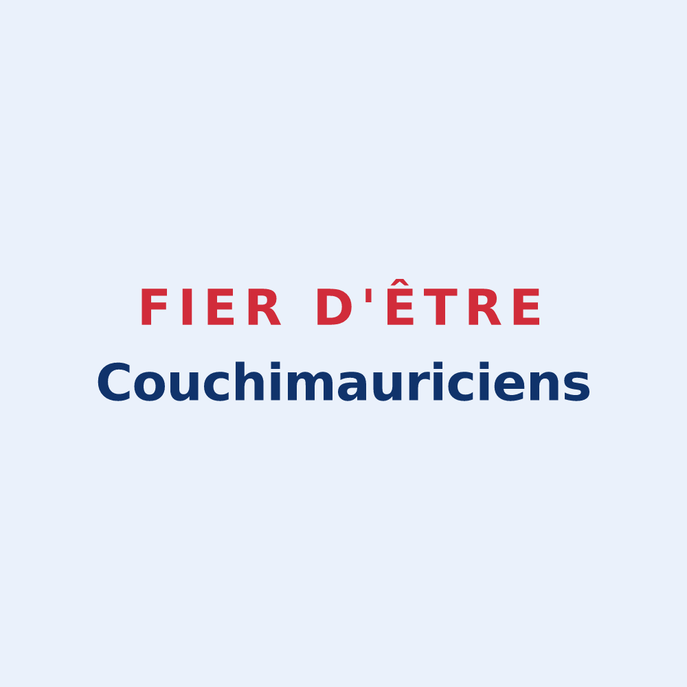Sticker « Fier d'être Couchimauriciens » — design pour Saint-Maurice-lès-Couches