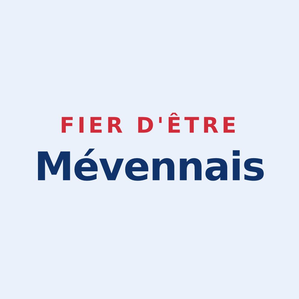 Sticker « Fier d'être Mévennais » — design pour Saint-Méen
