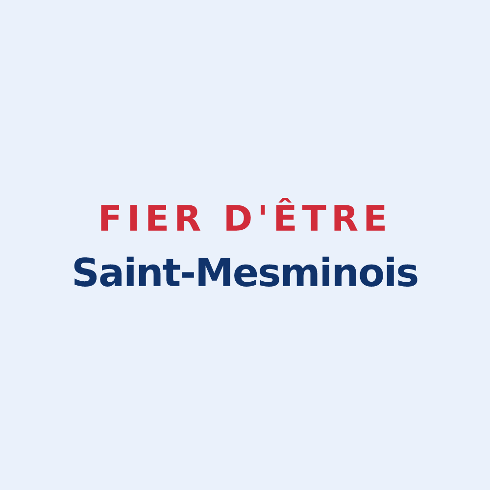 Sticker « Fier d'être Saint-Mesminois » — design pour Saint-Mesmin