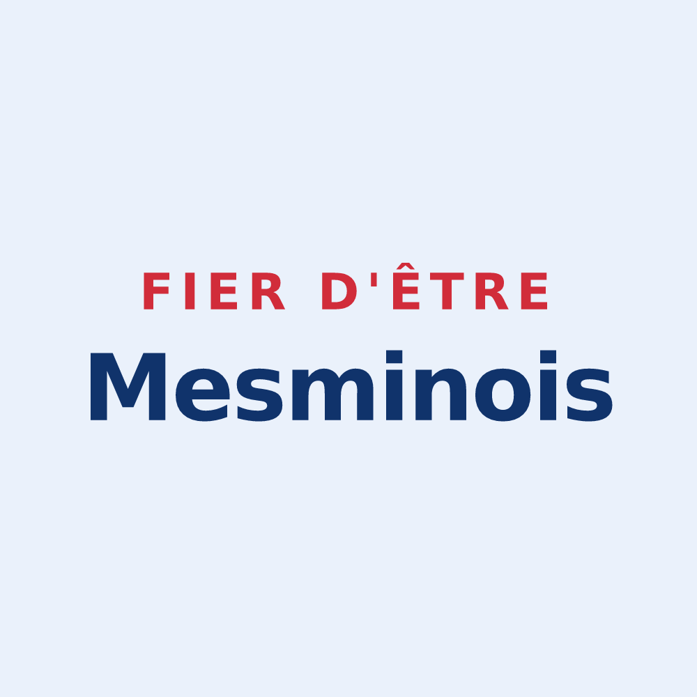 Sticker « Fier d'être Mesminois » — design pour Saint-Mesmin