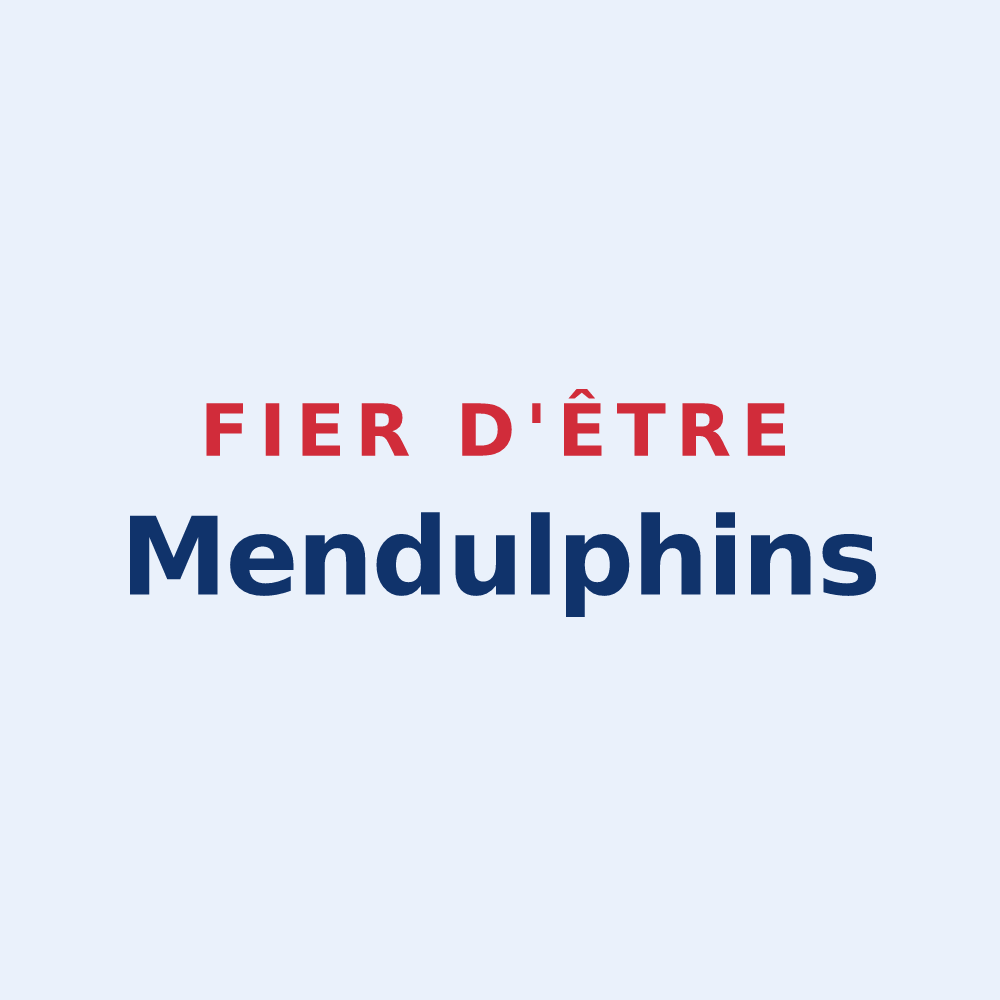 Sticker « Fier d'être Mendulphins » — design pour Saint-Molf