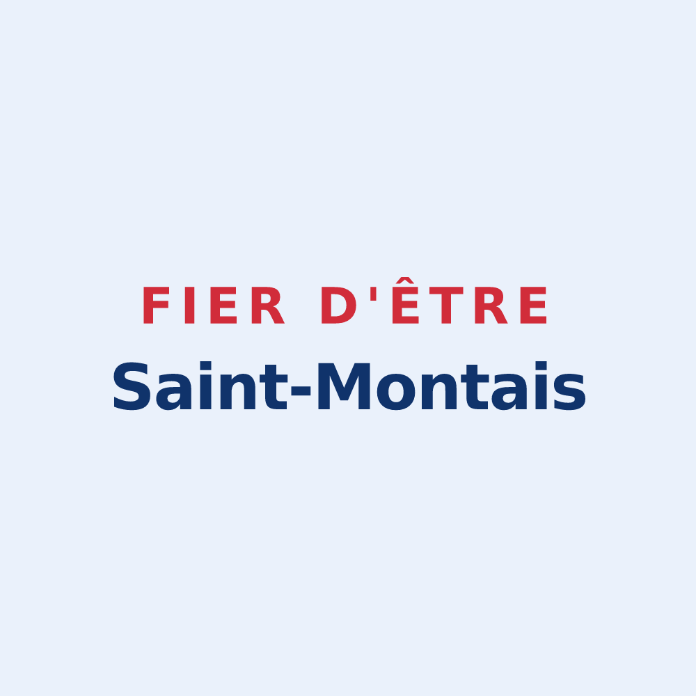 Sticker « Fier d'être Saint-Montais » — design pour Saint-Mont