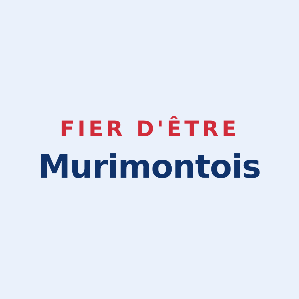Sticker « Fier d'être Murimontois » — design pour Saint-Mury-Monteymond