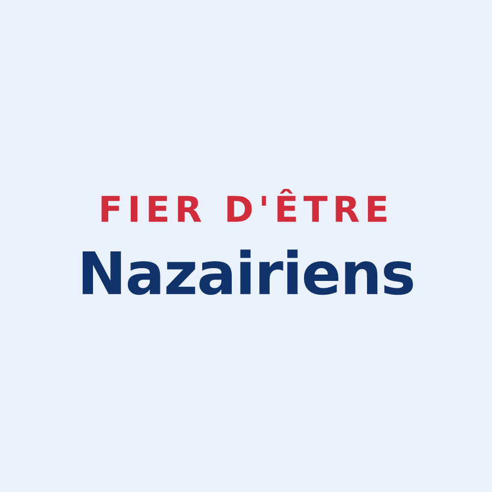 Sticker « Fier d'être Nazairiens » — design pour Saint-Nazaire