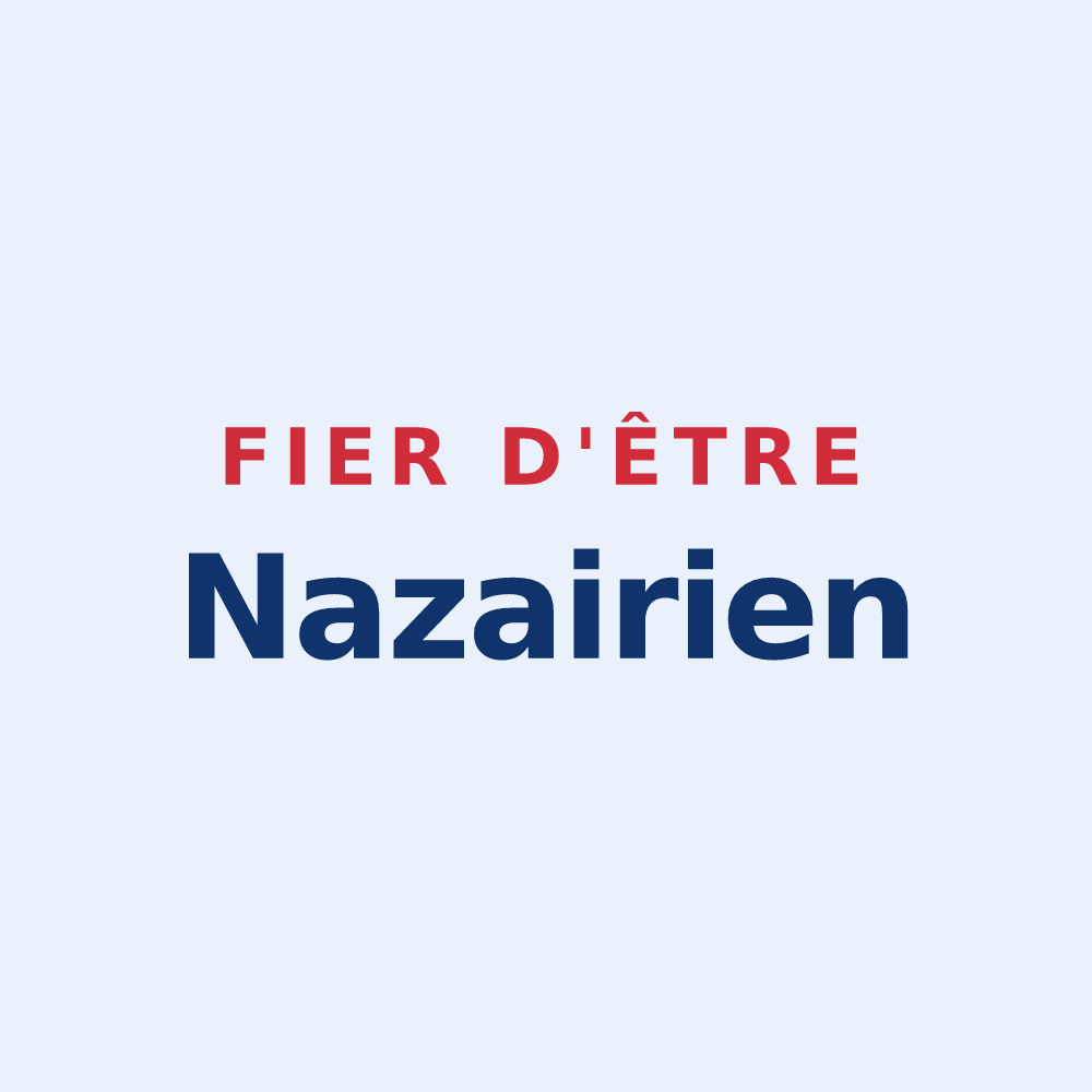 Sticker « Fier d'être Nazairien » — design pour Saint-Nazaire
