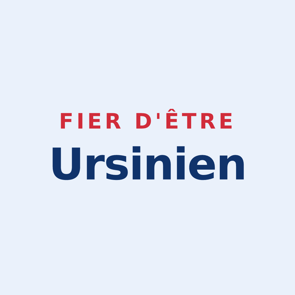 Sticker « Fier d'être Ursinien » — design pour Saint-Ours