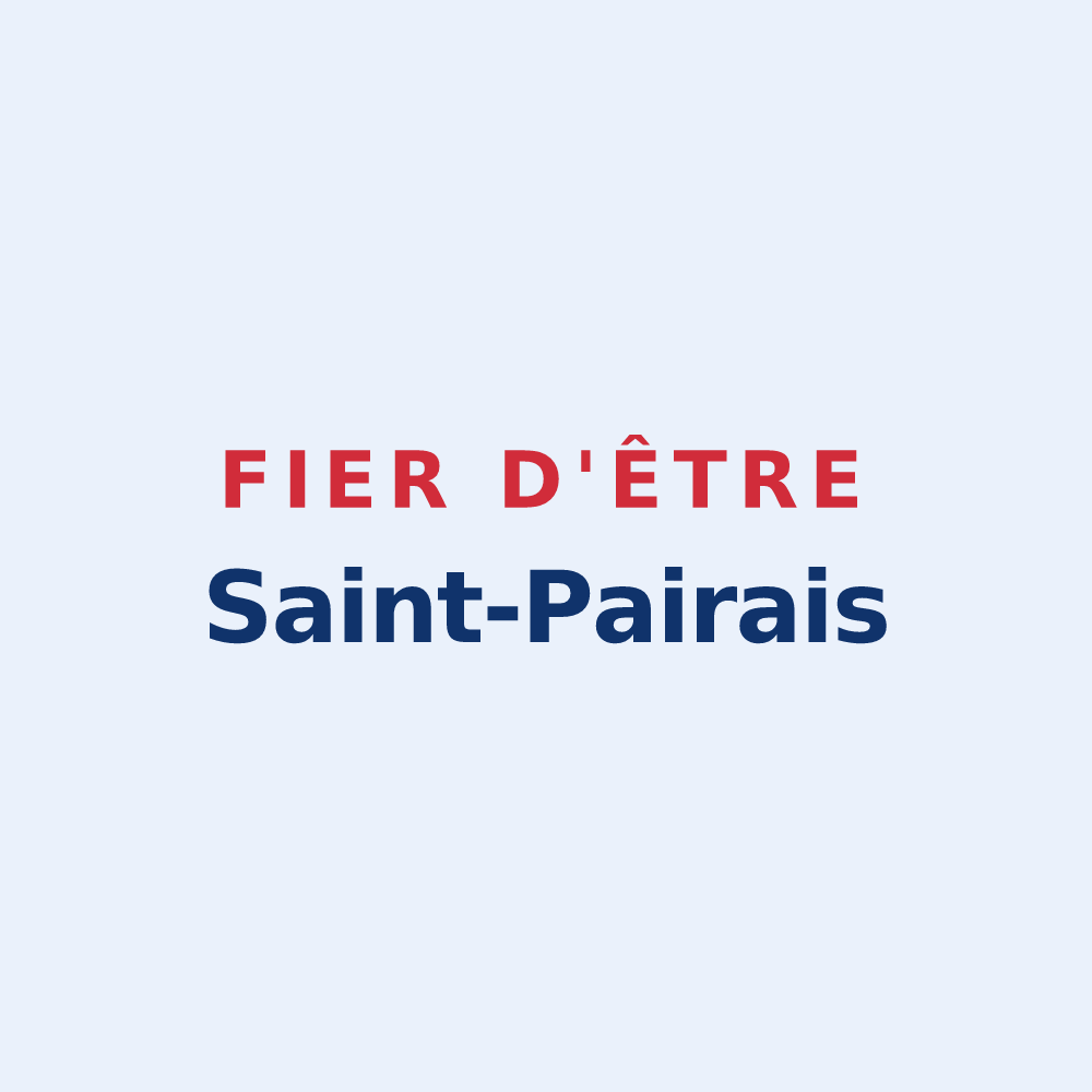 Sticker « Fier d'être Saint-Pairais » — design pour Saint-Pair-sur-Mer