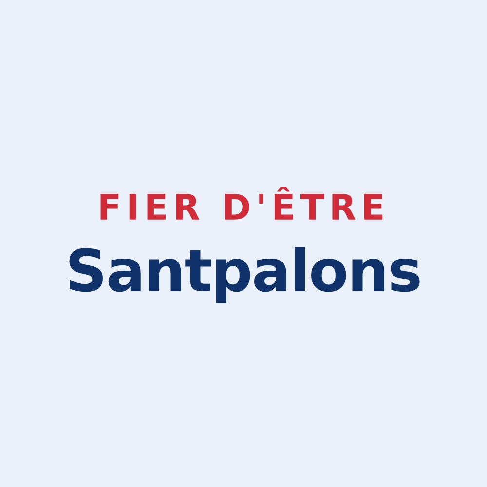 Sticker « Fier d'être Santpalons » — design pour Saint-Pal-de-Mons