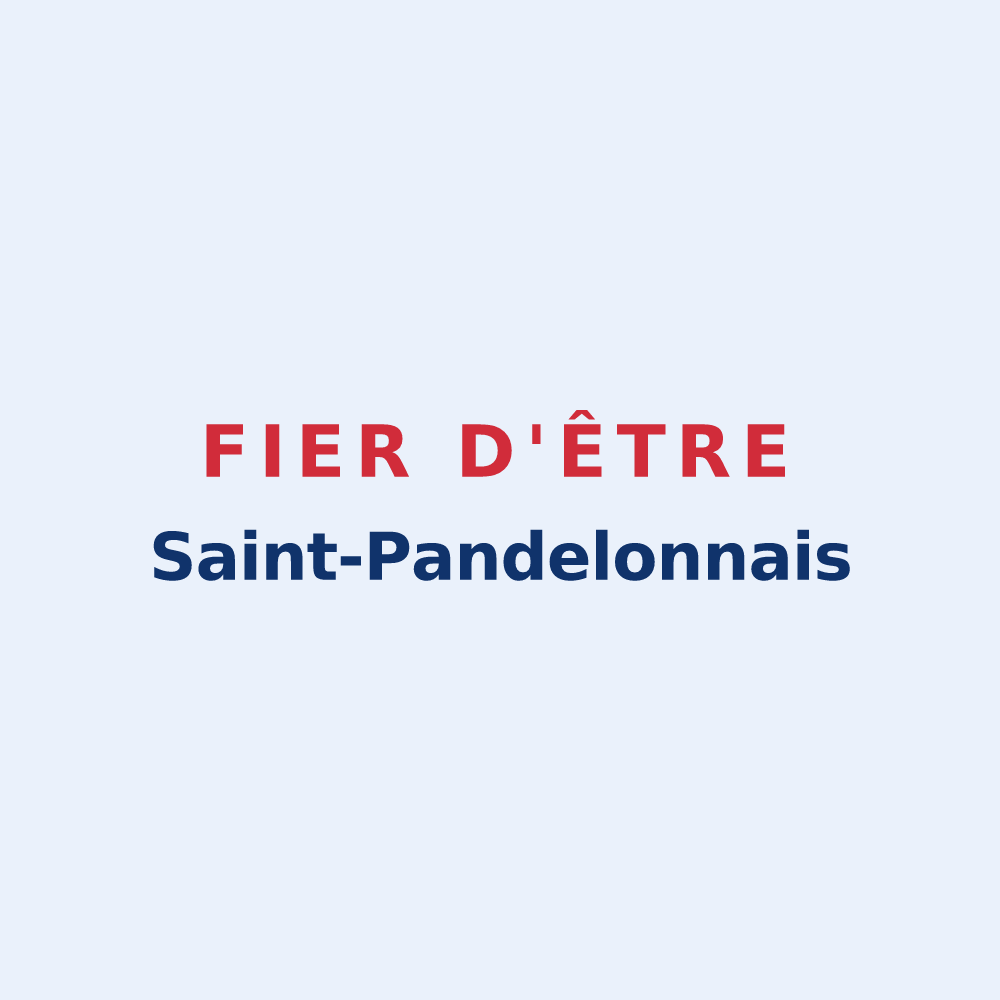 Sticker « Fier d'être Saint-Pandelonnais » — design pour Saint-Pandelon
