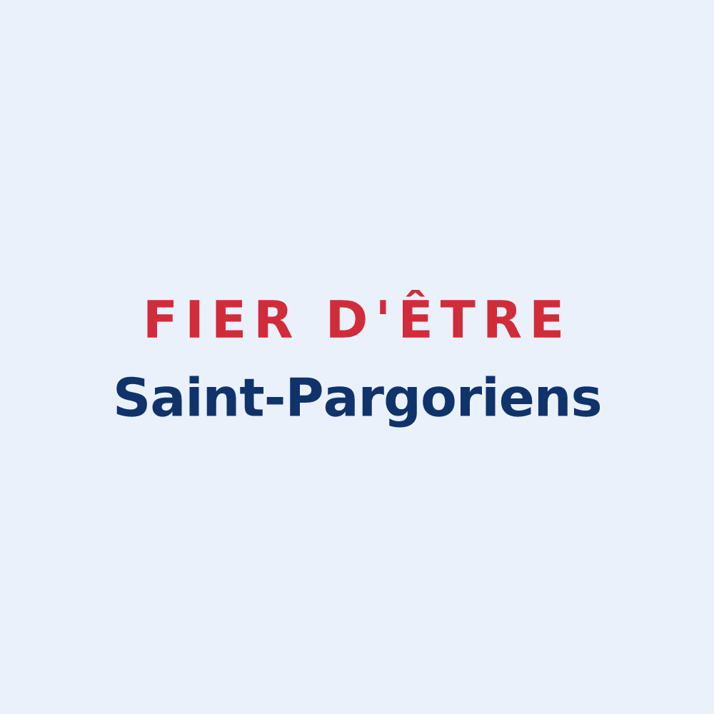 Sticker « Fier d'être Saint-Pargoriens » — design pour Saint-Pargoire
