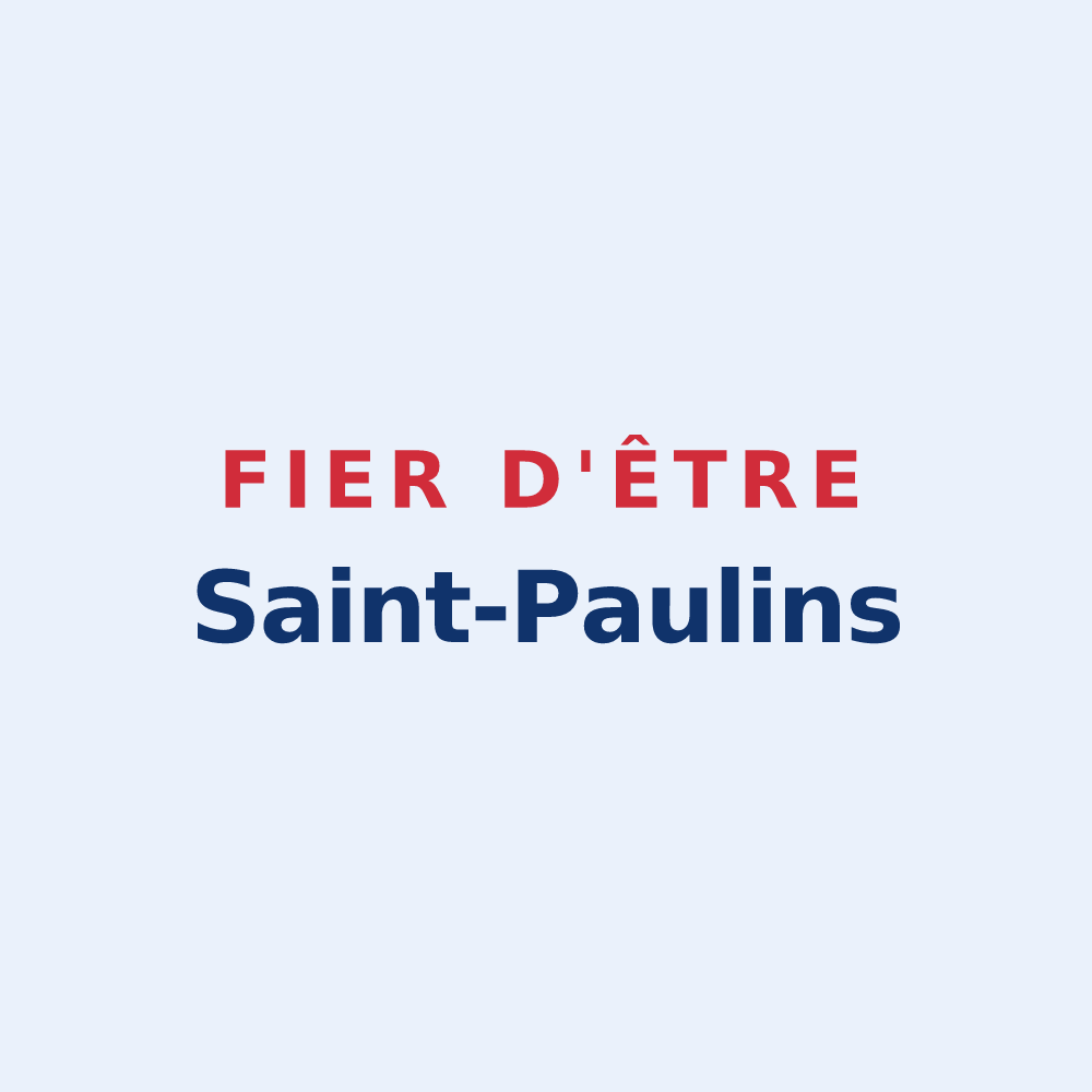Sticker « Fier d'être Saint-Paulins » — design pour Saint-Paul-d'Oueil