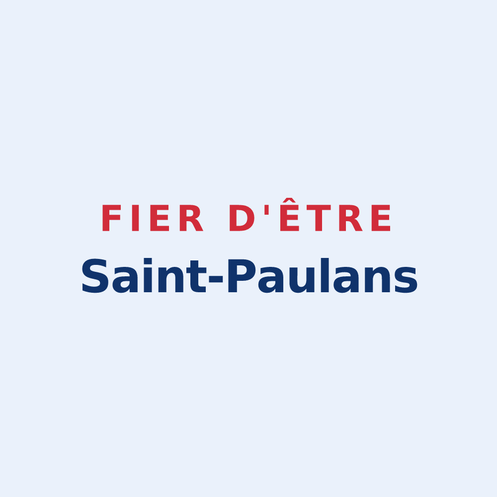 Sticker « Fier d'être Saint-Paulans » — design pour Saint-Paul-le-Froid