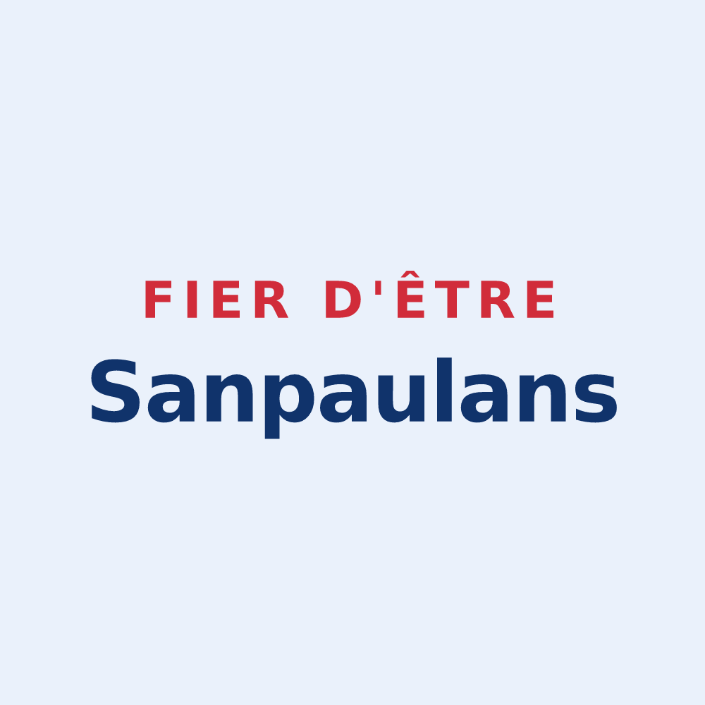 Sticker « Fier d'être Sanpaulans » — design pour Saint-Paul-sur-Yenne
