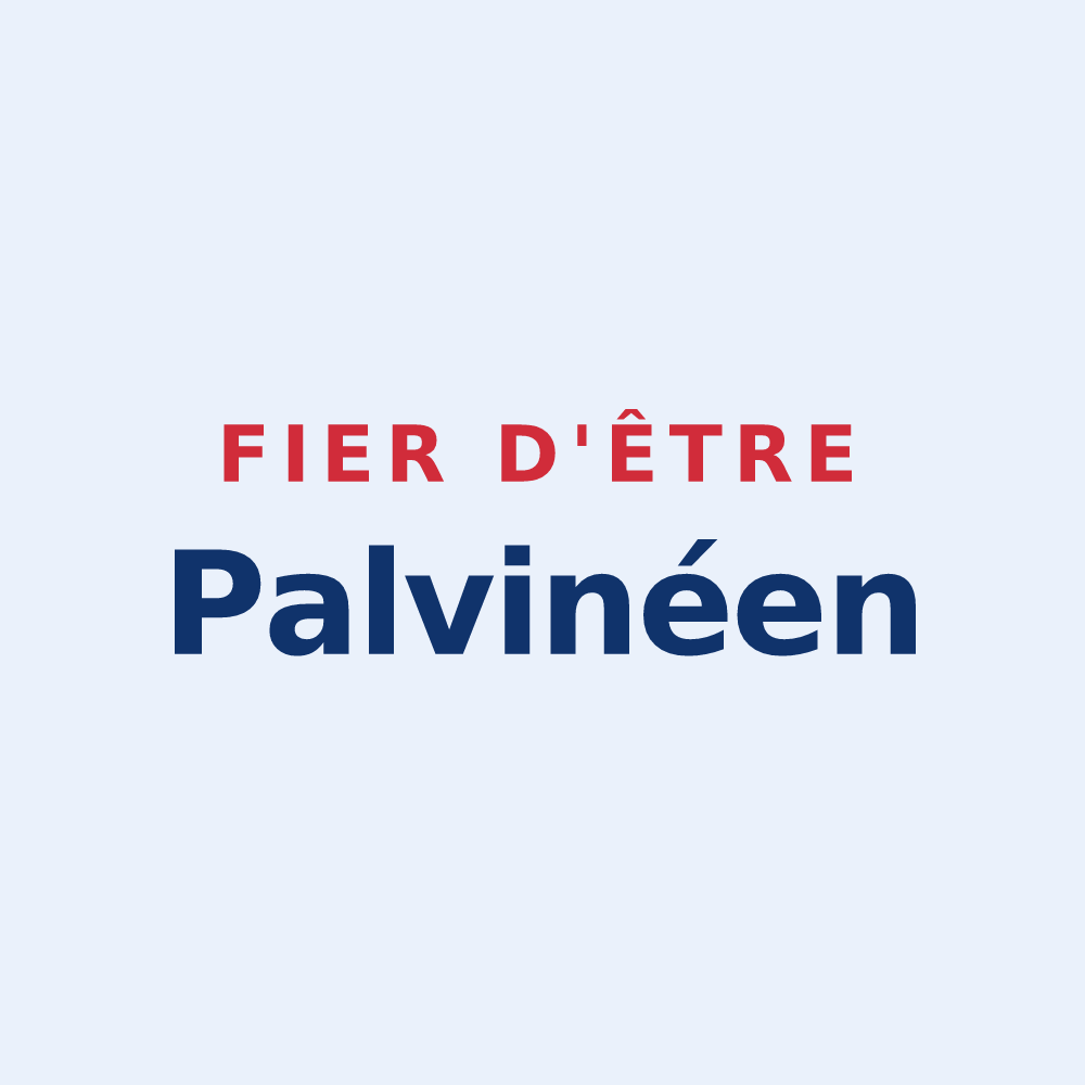Sticker « Fier d'être Palvinéen » — design pour Saint-Pavace