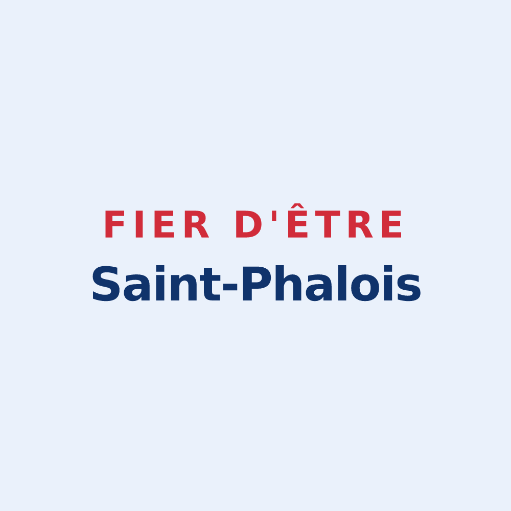 Sticker « Fier d'être Saint-Phalois » — design pour Saint-Phal