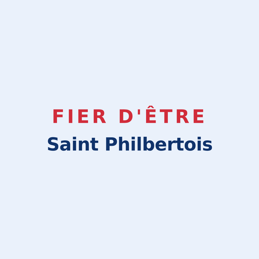 Sticker « Fier d'être Saint Philbertois » — design pour Saint-Philbert-sur-Risle