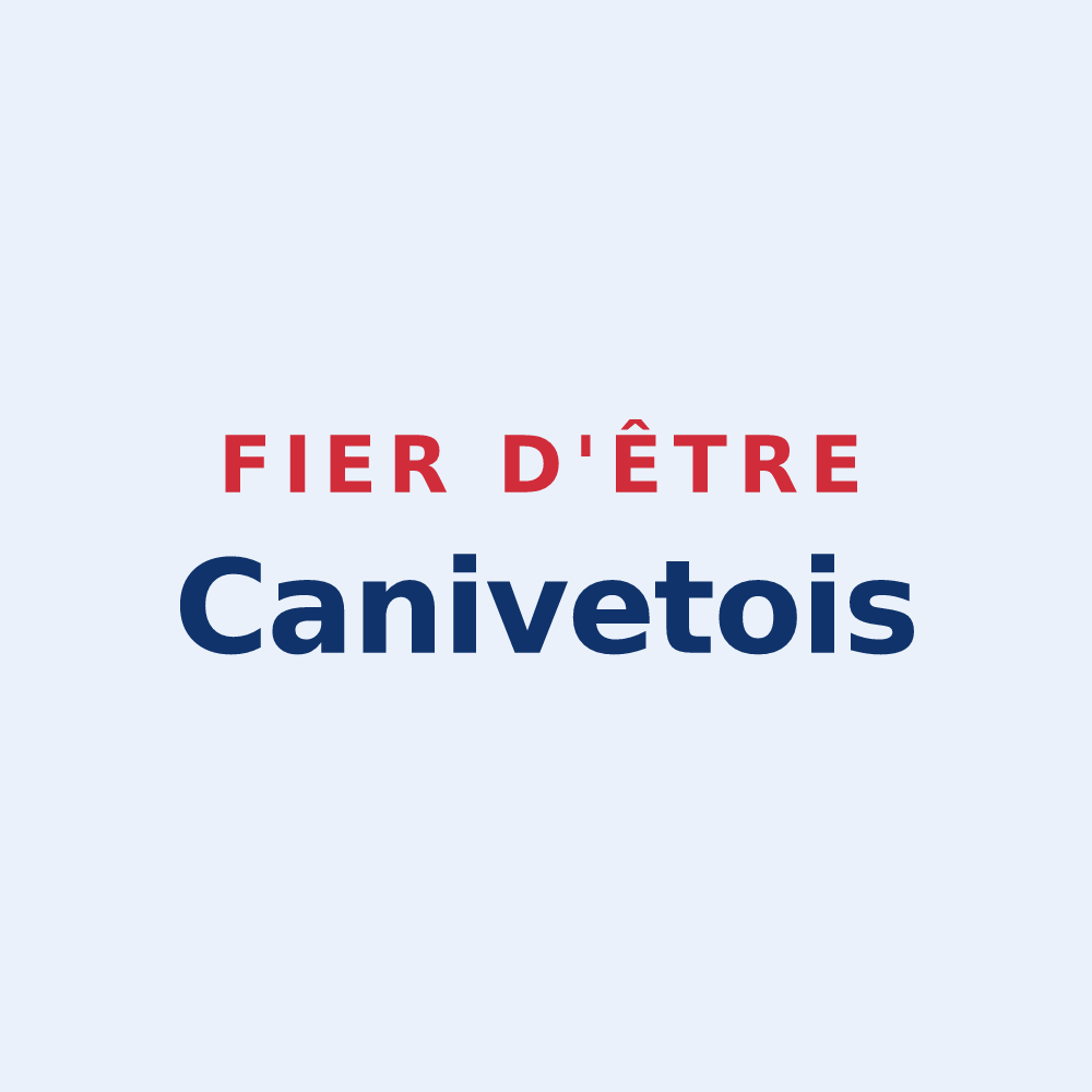Sticker « Fier d'être Canivetois » — design pour Saint-Pierre-Canivet