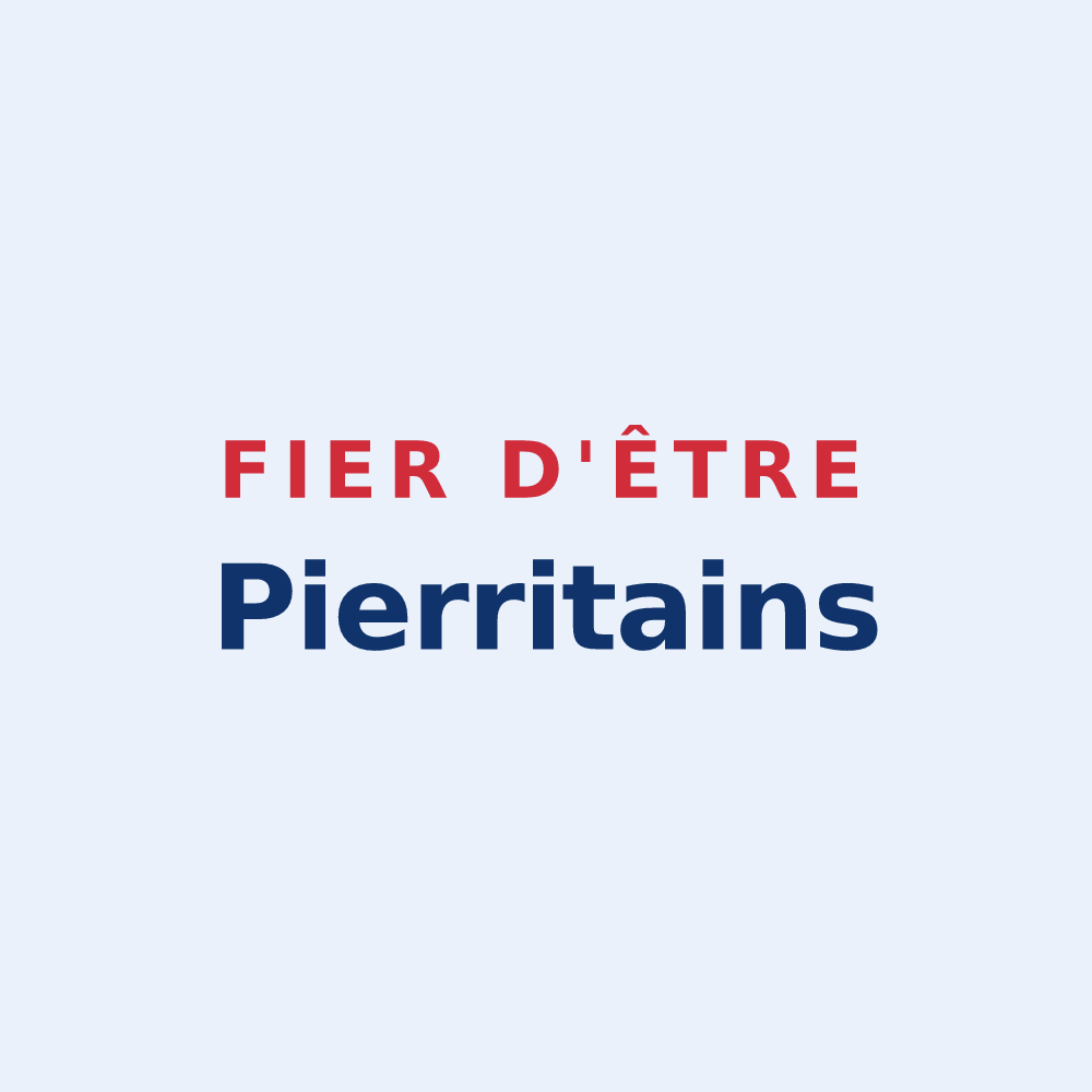 Sticker « Fier d'être Pierritains » — design pour Saint-Pierre-d'Amilly