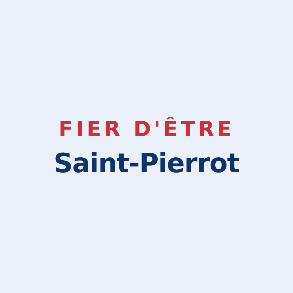 Sticker « Fier d'être Saint-Pierrot » — design pour Saint-Pierre-d'Irube