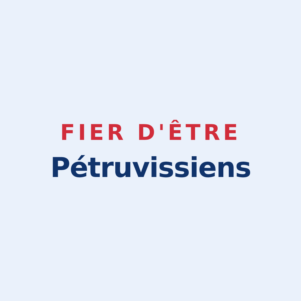 Sticker « Fier d'être Pétruvissiens » — design pour Saint-Pierre-des-Ifs