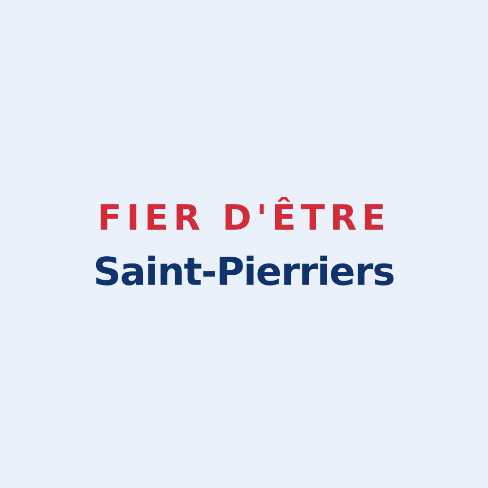 Sticker « Fier d'être Saint-Pierriers » — design pour Saint-Pierre-des-Tripiers