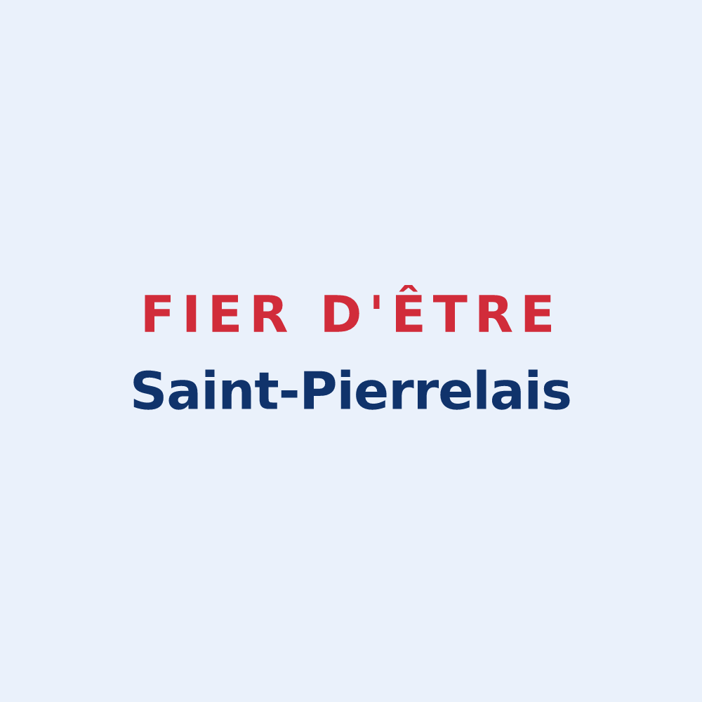 Sticker « Fier d'être Saint-Pierrelais » — design pour Saint-Pierre-du-Palais