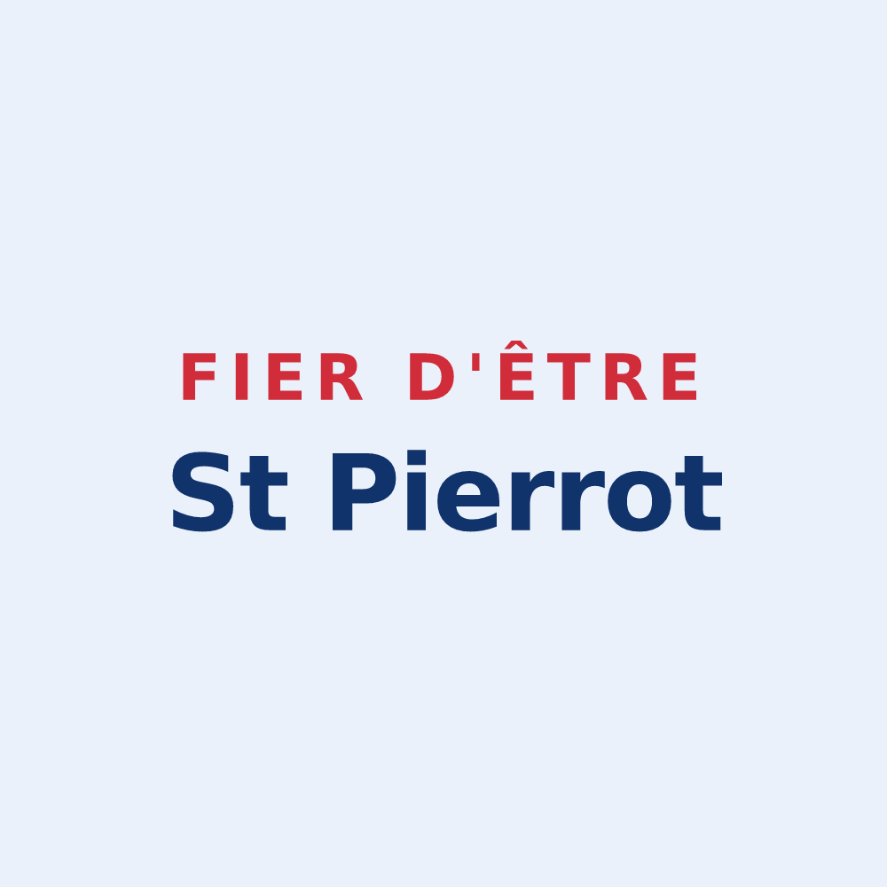 Sticker « Fier d'être St Pierrot » — design pour Saint-Pierre-la-Noaille