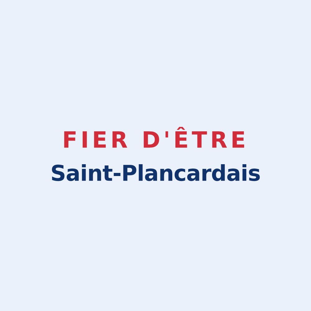 Sticker « Fier d'être Saint-Plancardais » — design pour Saint-Plancard