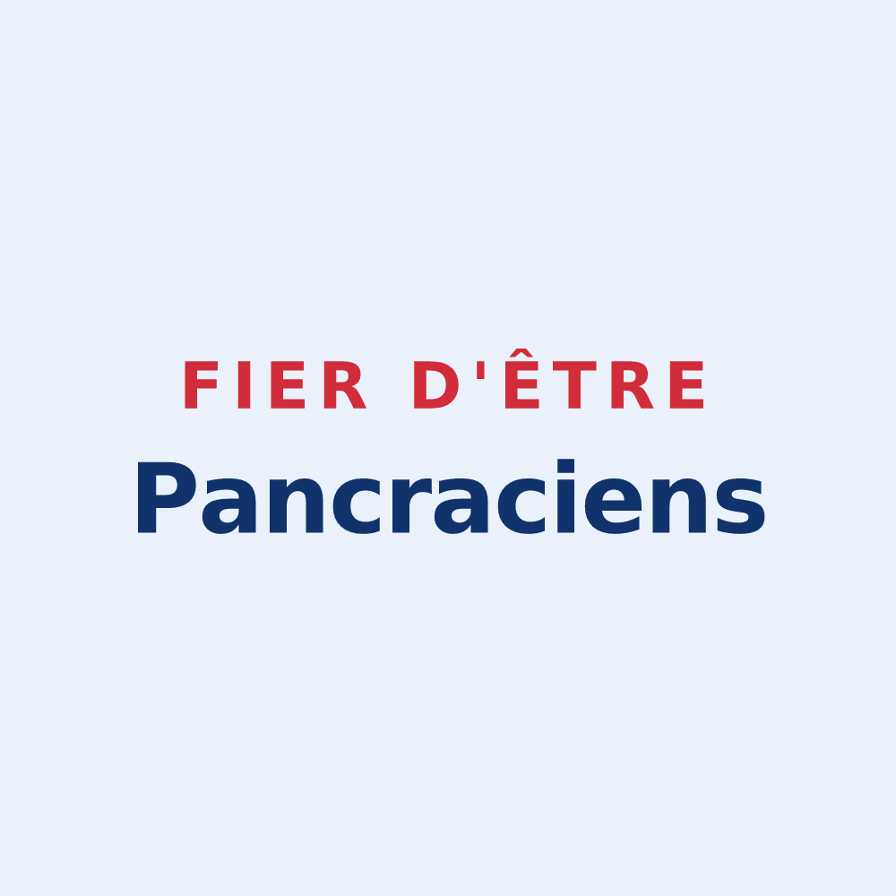Sticker « Fier d'être Pancraciens » — design pour Saint-Planchers