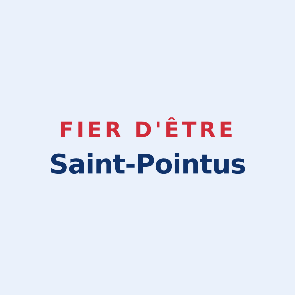 Sticker « Fier d'être Saint-Pointus » — design pour Saint-Point-Lac