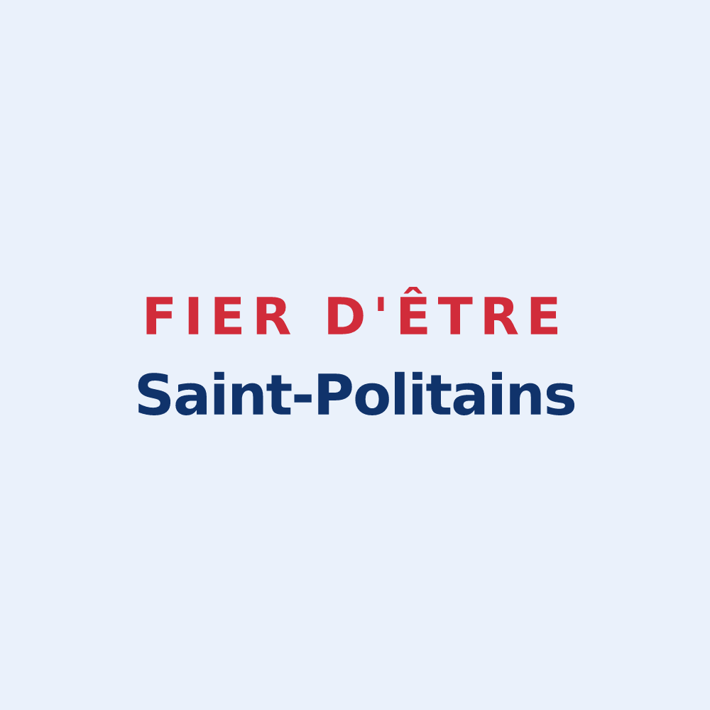 Sticker « Fier d'être Saint-Politains » — design pour Saint-Pol-de-Léon