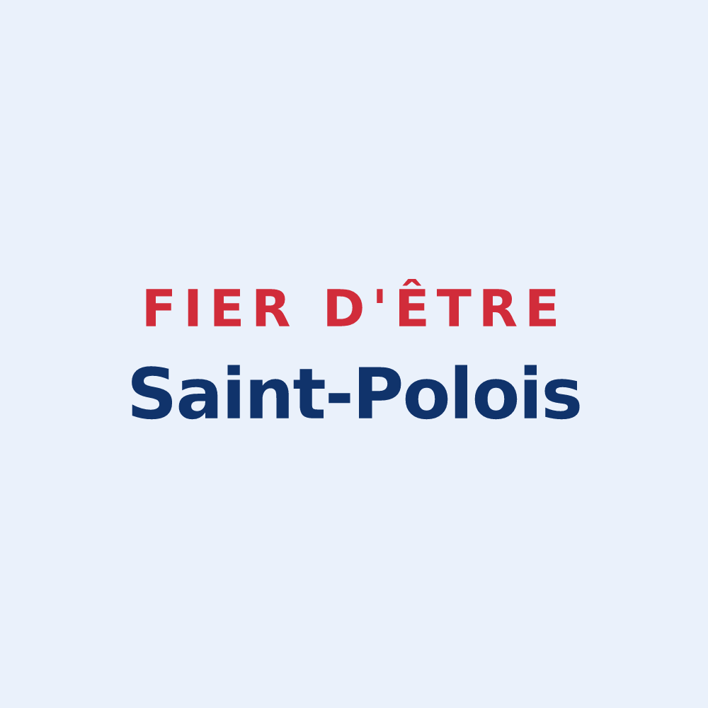Sticker « Fier d'être Saint-Polois » — design pour Saint-Pol-sur-Ternoise