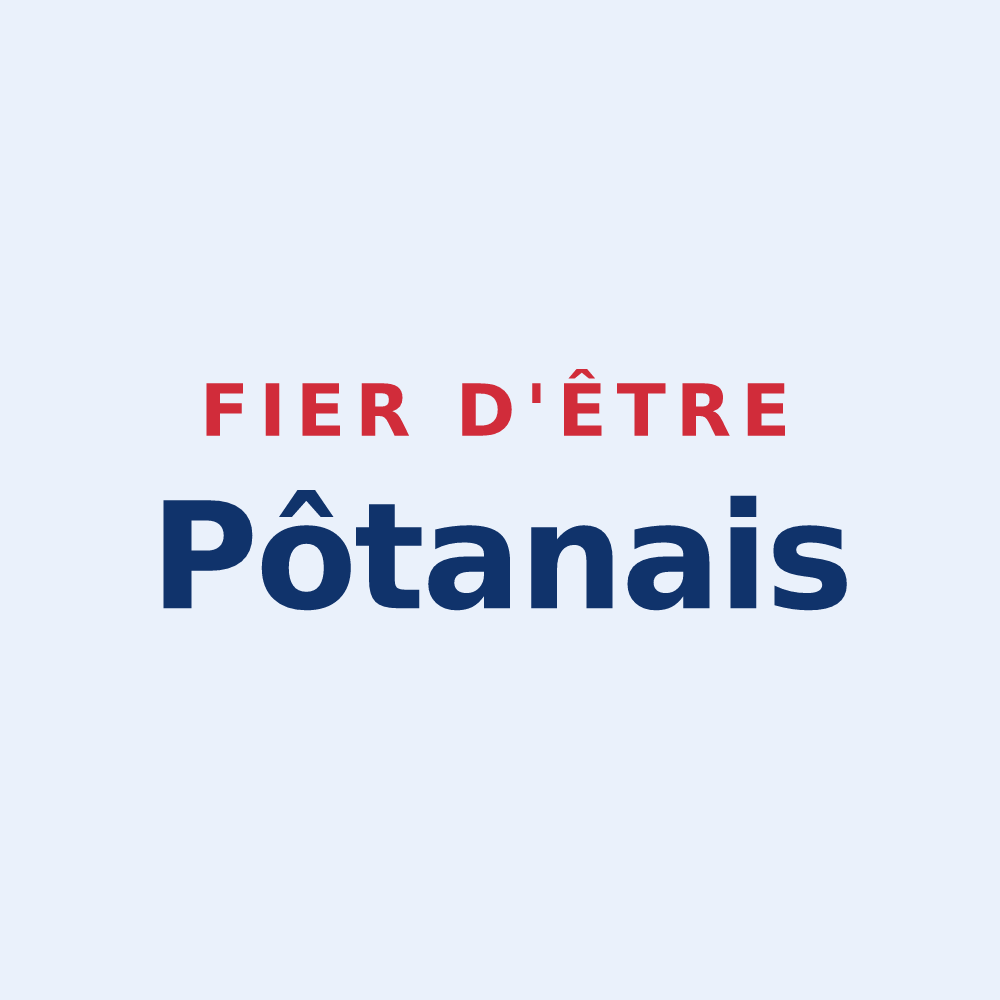 Sticker « Fier d'être Pôtanais » — design pour Saint-Pôtan