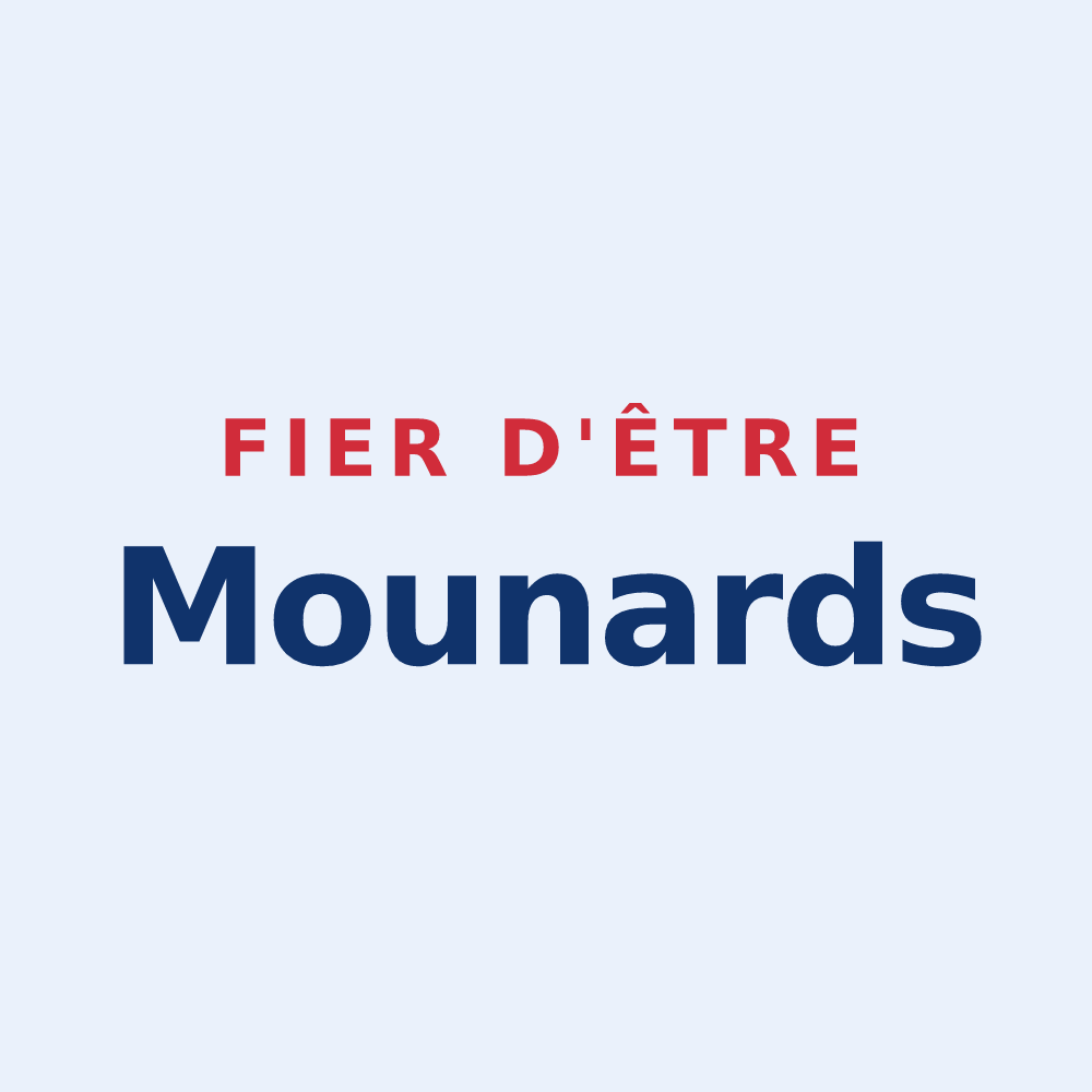 Sticker « Fier d'être Mounards » — design pour Saint-Priest-en-Jarez