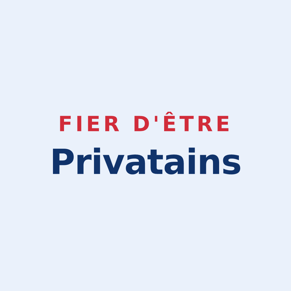 Sticker « Fier d'être Privatains » — design pour Saint-Privat-du-Fau