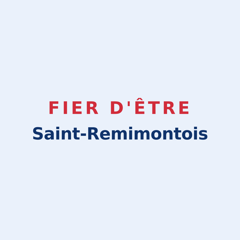 Sticker « Fier d'être Saint-Remimontois » — design pour Saint-Remimont