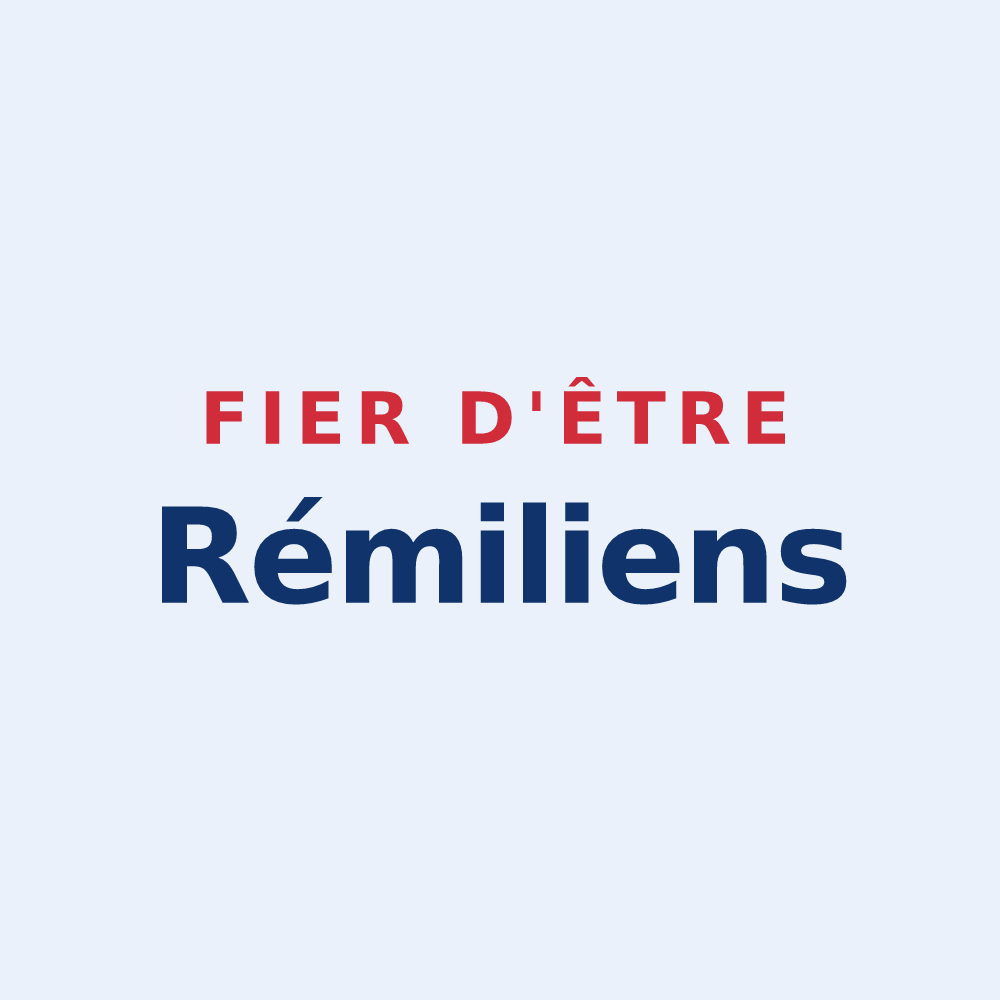 Sticker « Fier d'être Rémiliens » — design pour Saint-Rémy-de-Maurienne