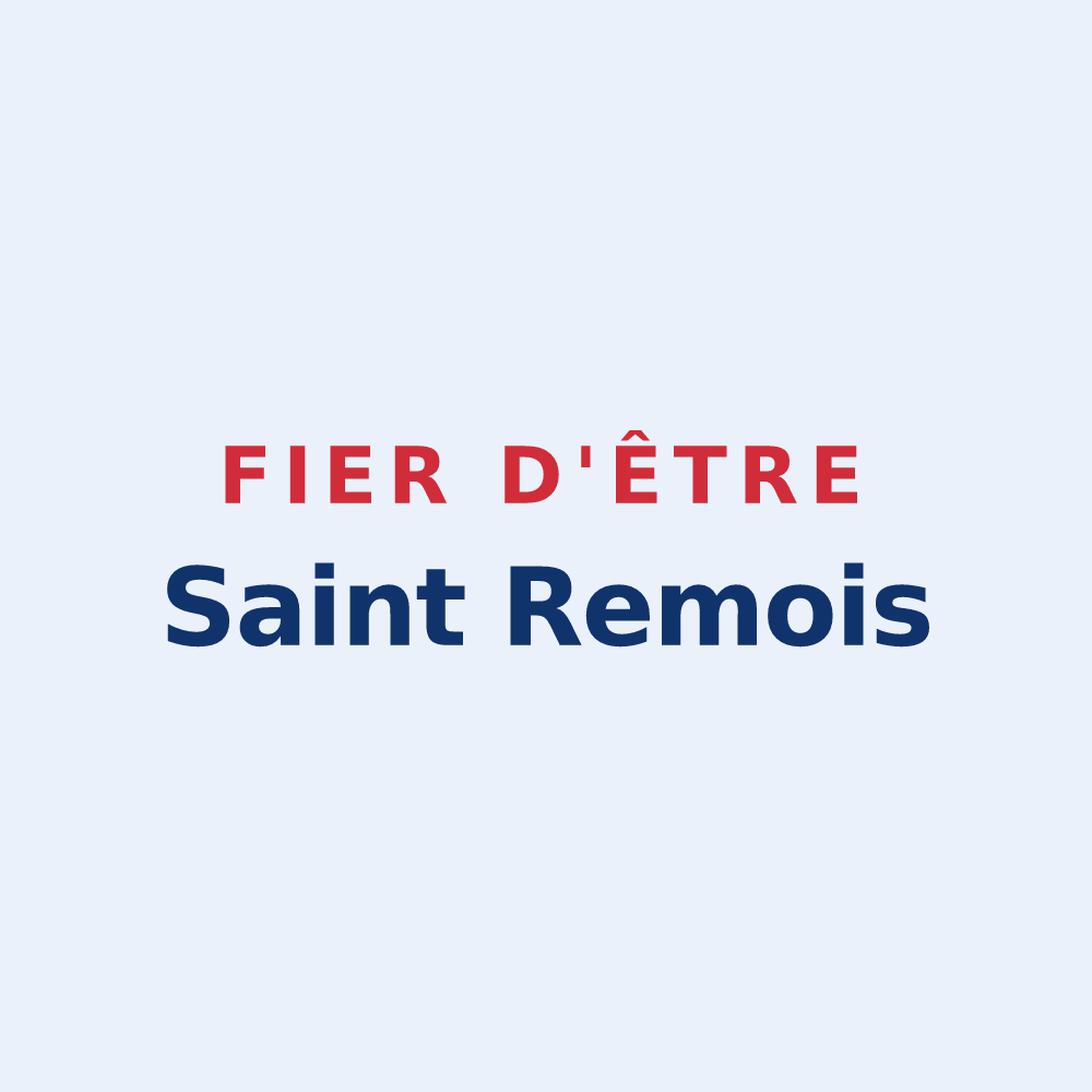 Sticker « Fier d'être Saint Remois » — design pour Saint-Remy-en-l'Eau