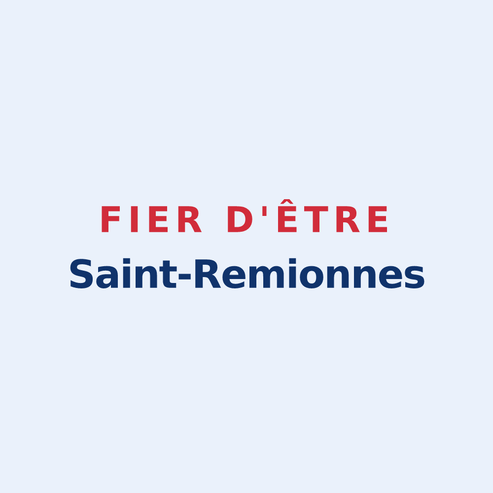 Sticker « Fier d'être Saint-Remionnes » — design pour Saint-Remy-la-Calonne