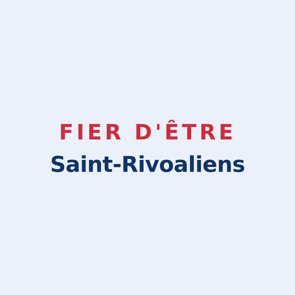 Sticker « Fier d'être Saint-Rivoaliens » — design pour Saint-Rivoal