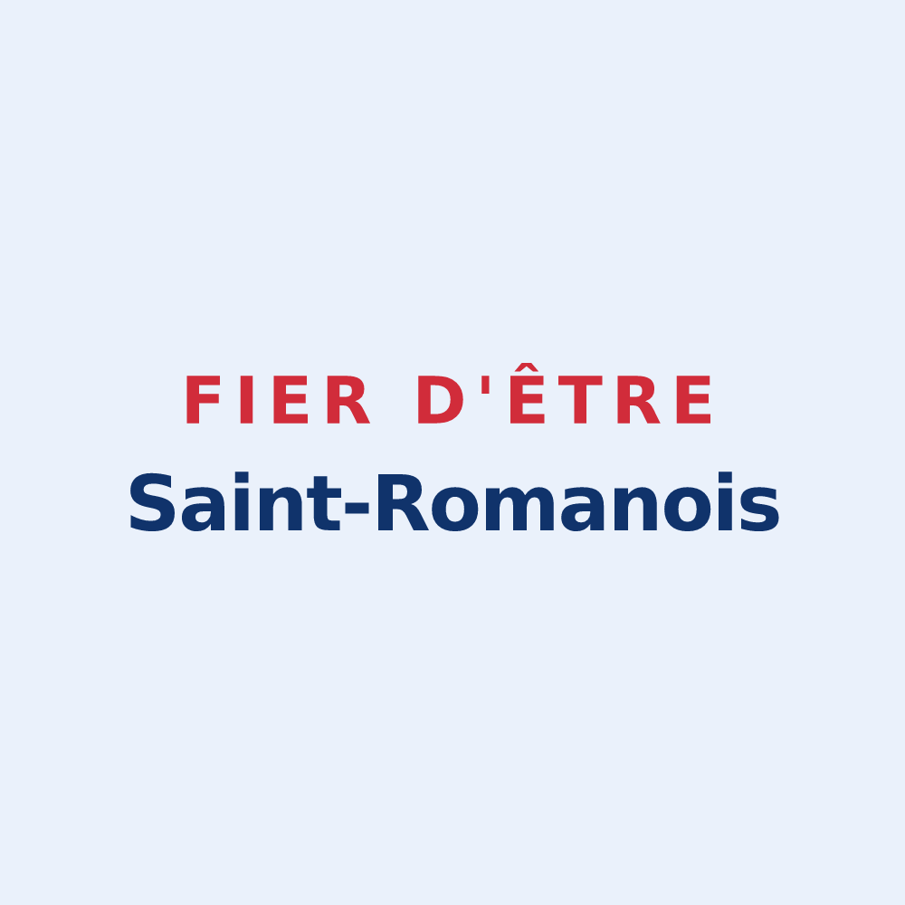 Sticker « Fier d'être Saint-Romanois » — design pour Saint-Roman-de-Codières
