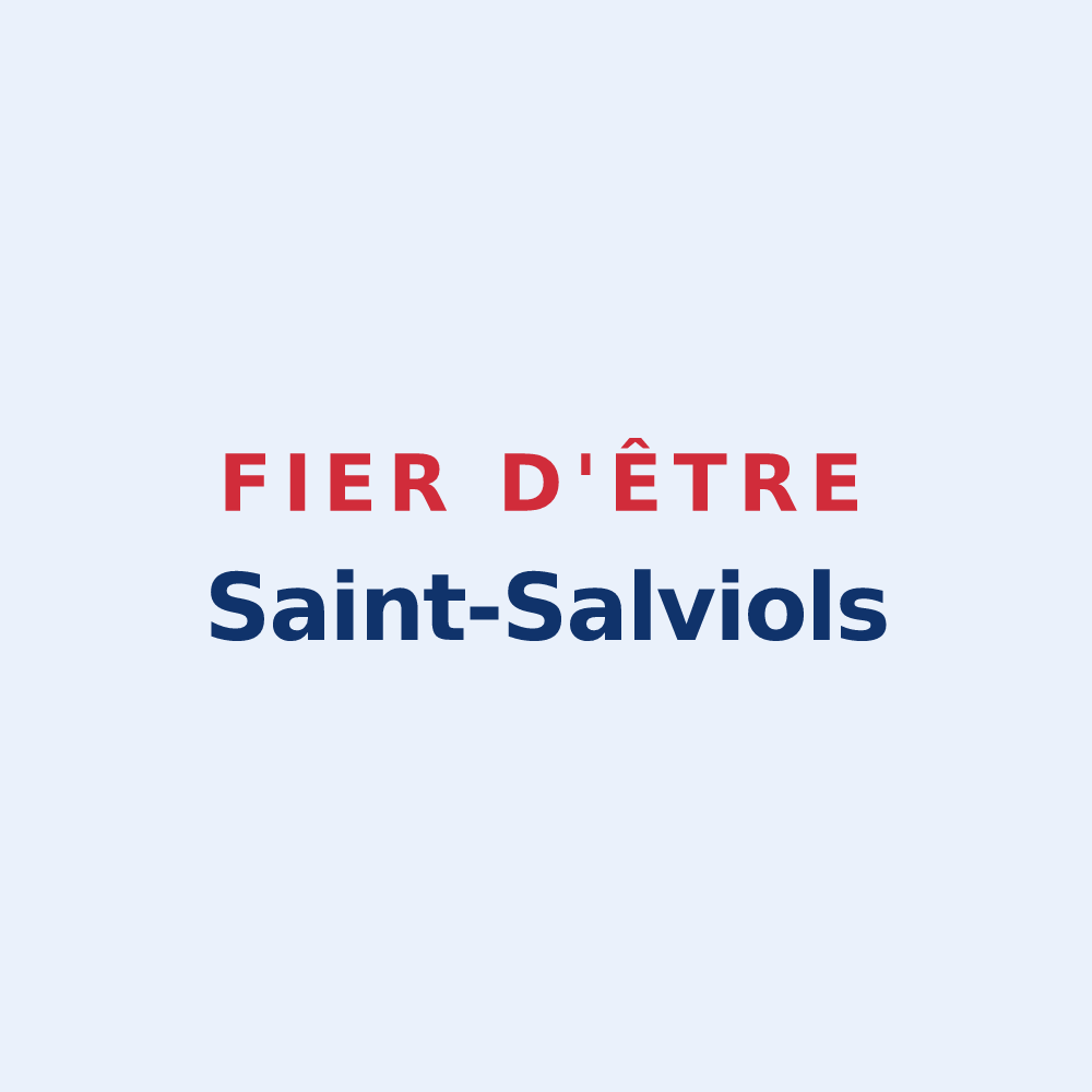 Sticker « Fier d'être Saint-Salviols » — design pour Saint-Salvy-de-la-Balme