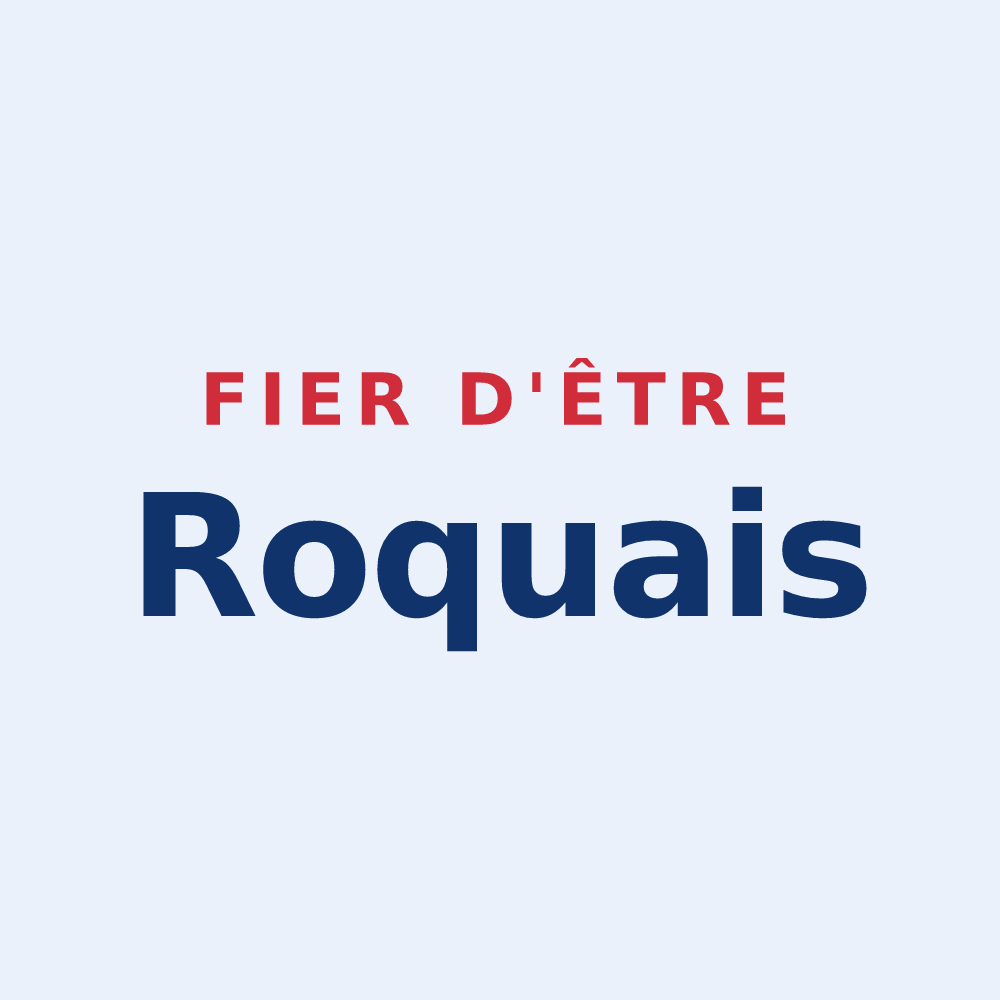 Sticker « Fier d'être Roquais » — design pour Saint-Samson-de-la-Roque