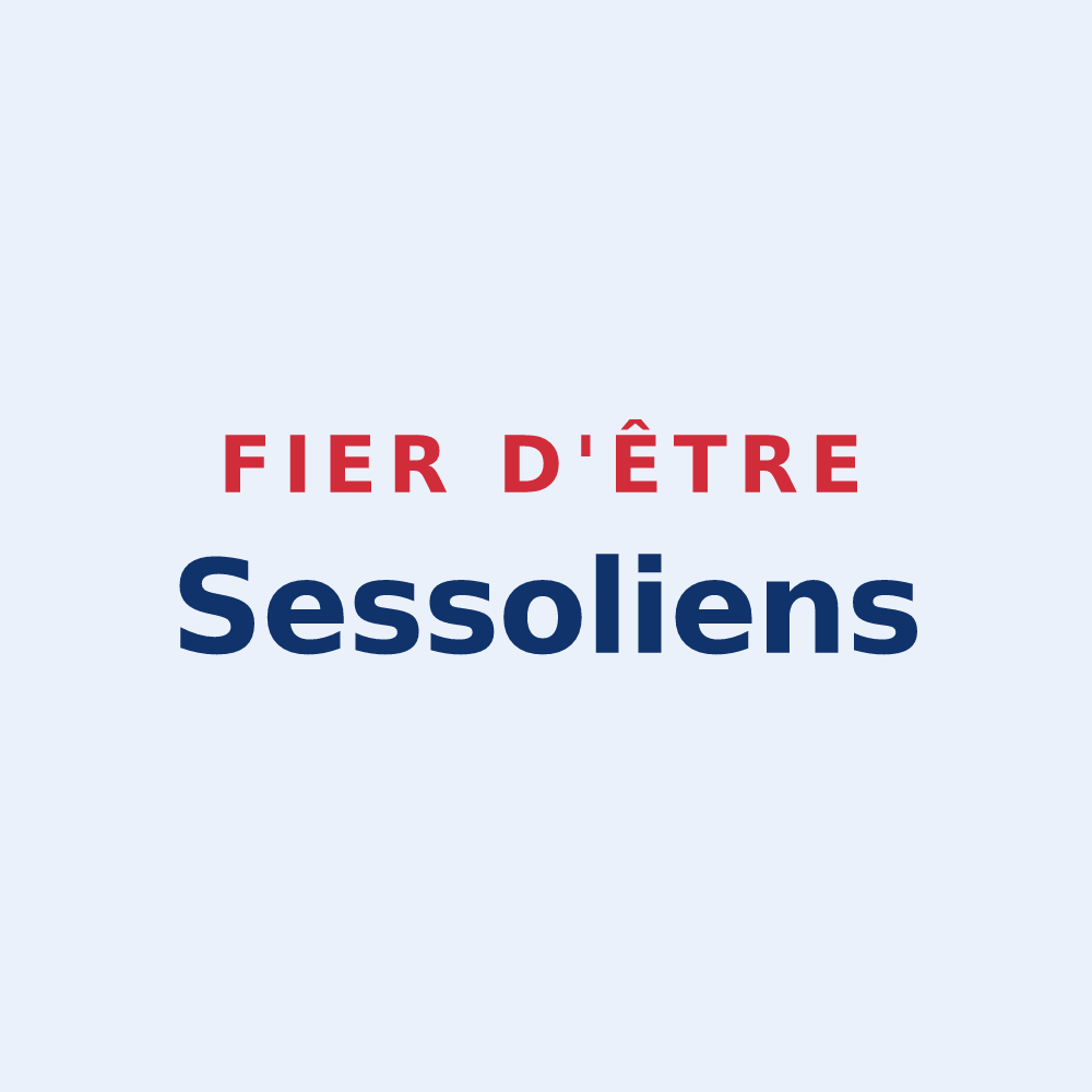 Sticker « Fier d'être Sessoliens » — design pour Saint-Sauflieu