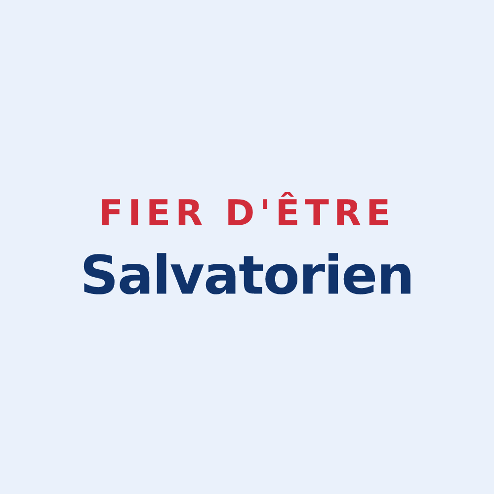 Sticker « Fier d'être Salvatorien » — design pour Saint-Sauveur